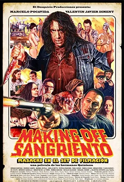 Making off Sangriento: Masacre en el set de Filmación