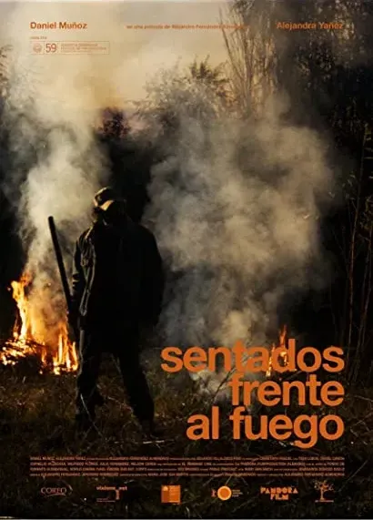 Sentados frente al fuego