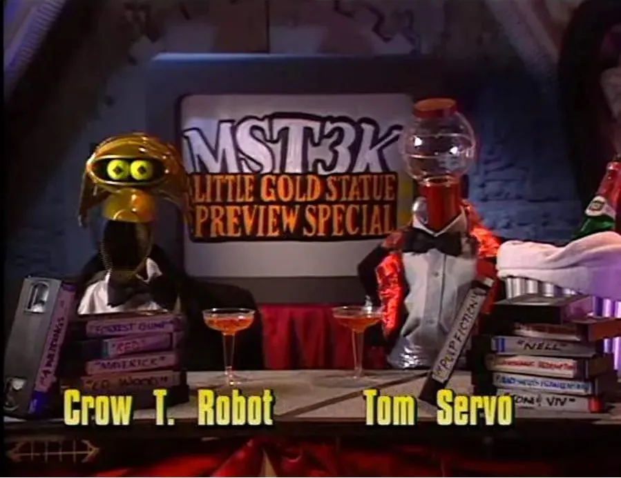 MST3K Little Gold Statue Preview Special online