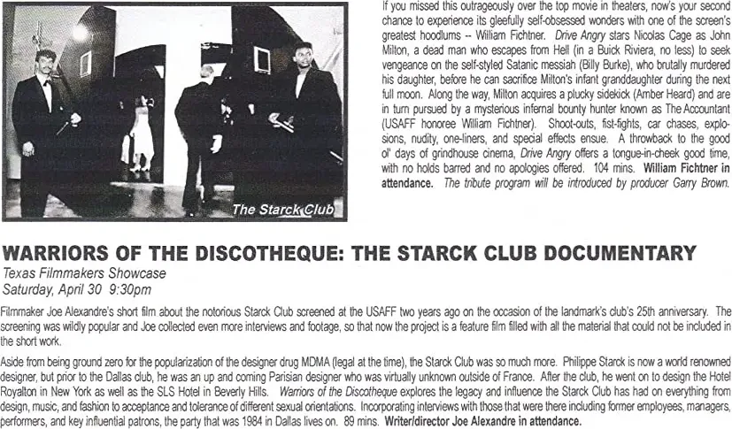 Warriors of the Discotheque: The Feature length Starck Club Documentary online