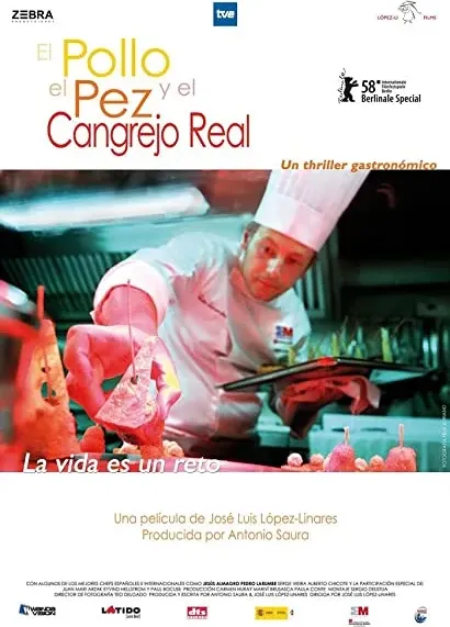 El pollo, el pez y el cangrejo real
