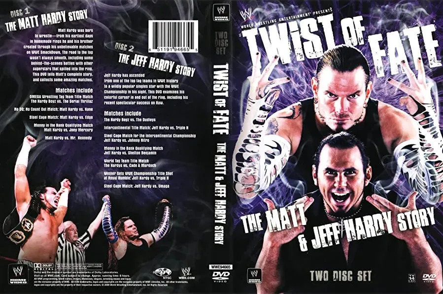 WWE: Twist of Fate - The Matt and Jeff Hardy Story online