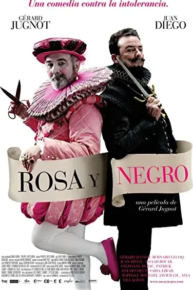Rose et noir