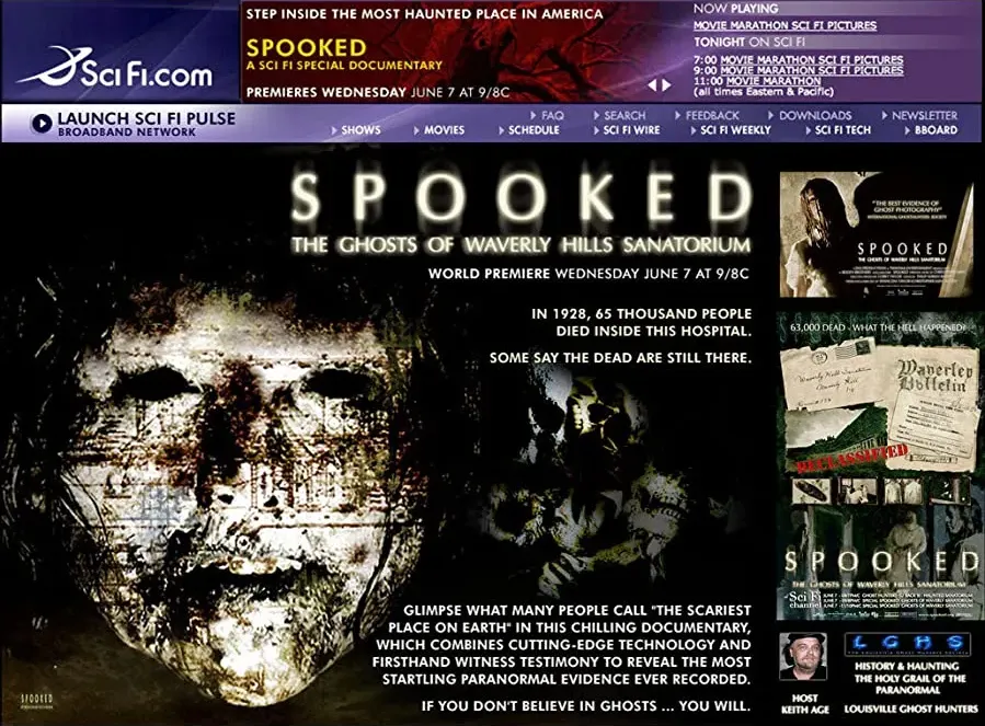 Spooked: The Ghosts of Waverly Hills Sanatorium online