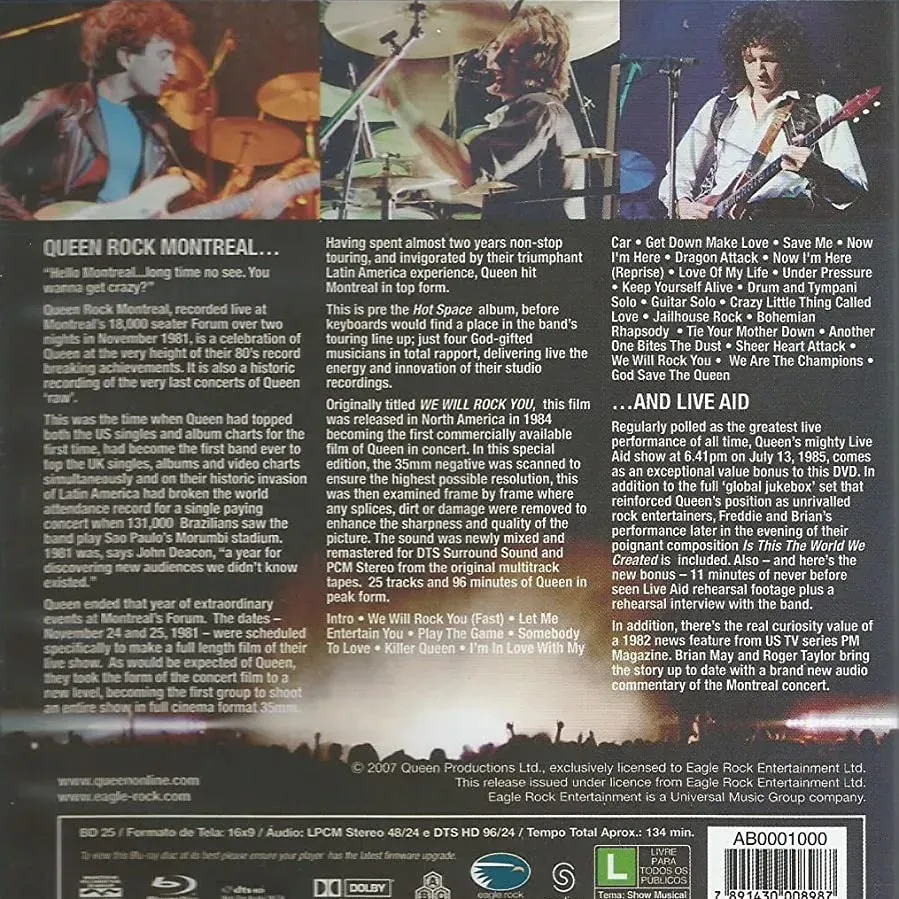 Queen Rock Montreal & Live Aid online