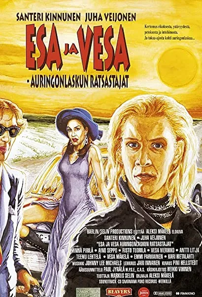 Esa ja Vesa - auringonlaskun ratsastajat