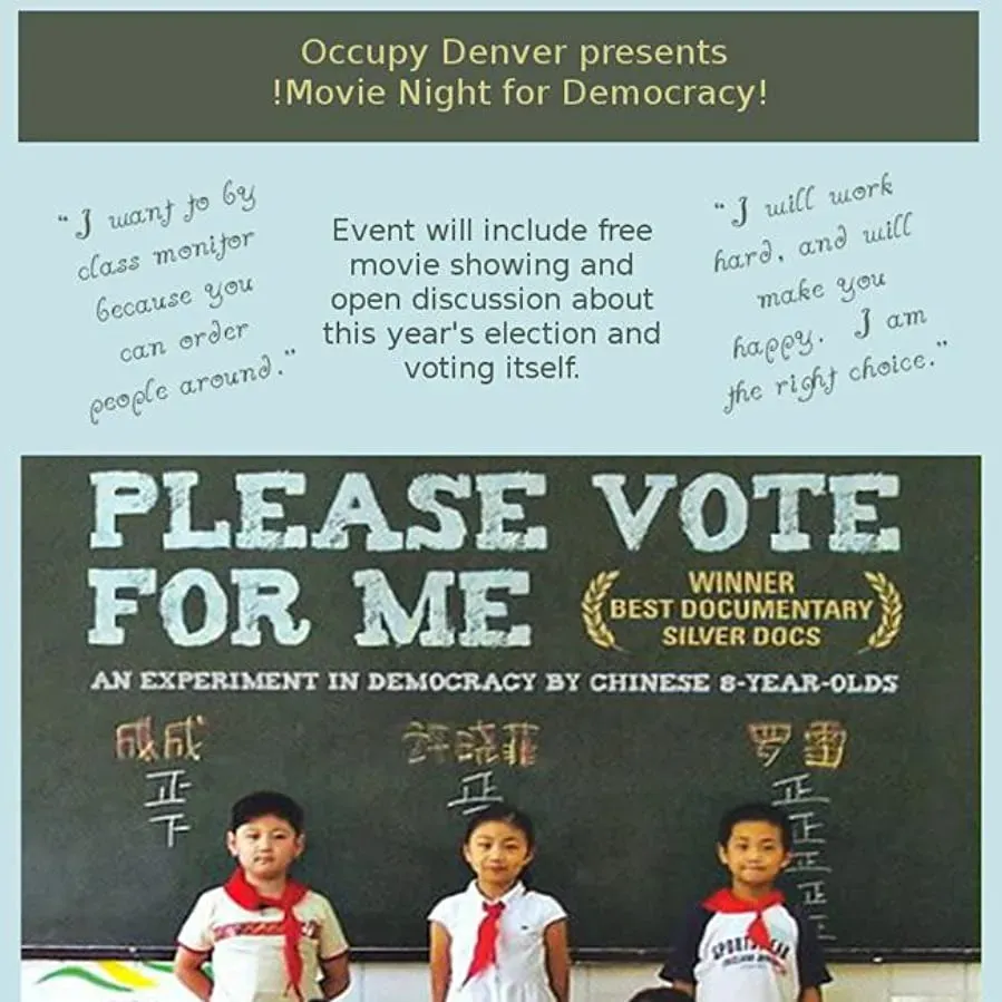 Please Vote for Me online