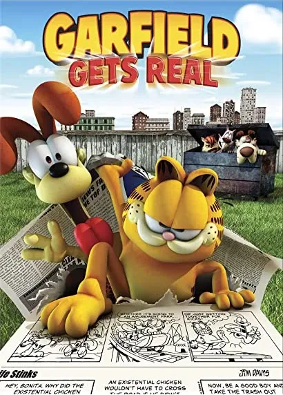 Garfield ucieka z komiksu