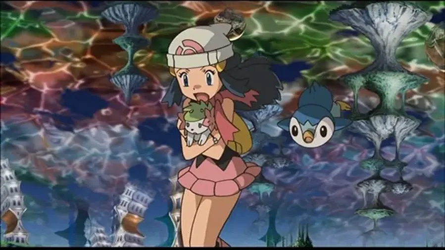 Gekijô ban poketto monsutâ: Daiyamondo & Pâru - Giratina to sora no hanataba Sheimi online