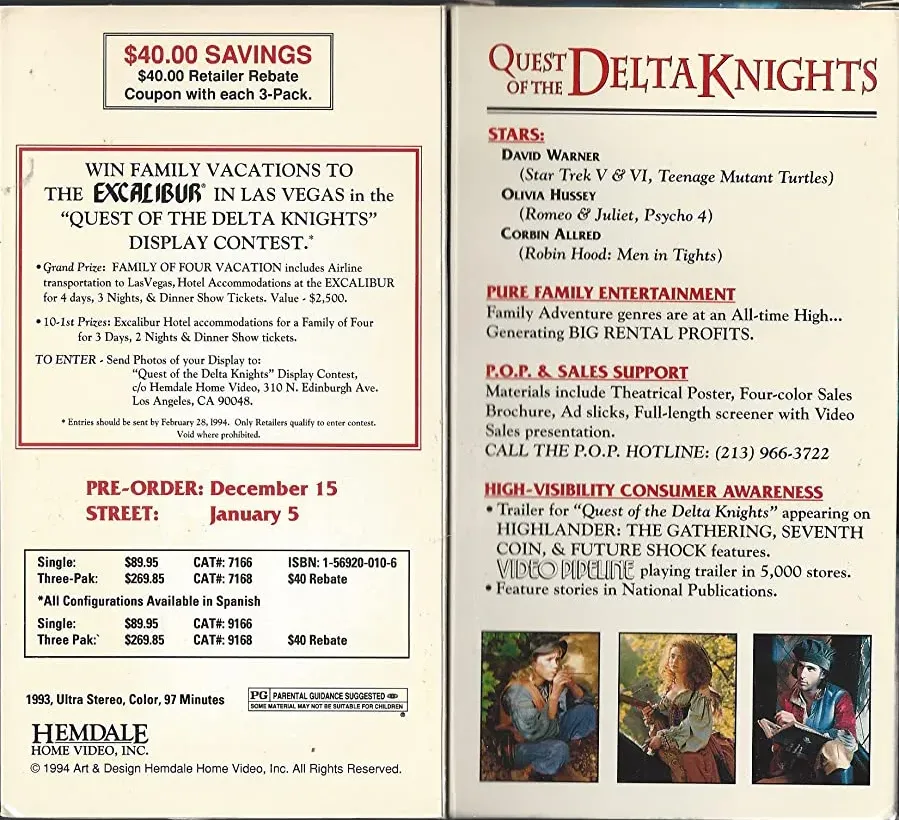 Quest of the Delta Knights online