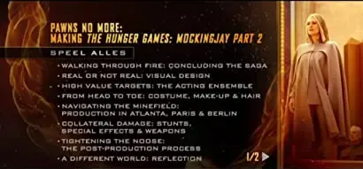 Pawns No More: Making the Hunger Games: Mockingjay Part 2
