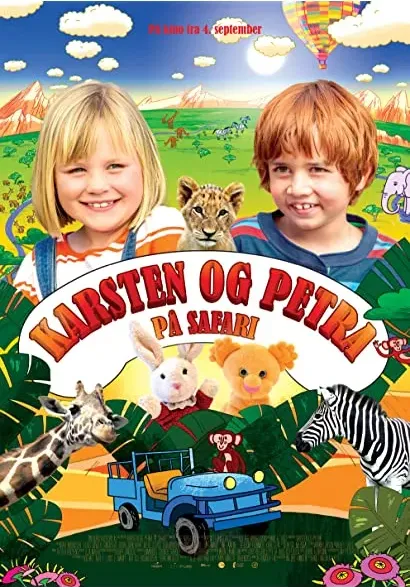 Kacper i Emma na safari