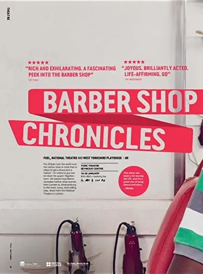 National Theatre Live: Barber Shop Chronicles