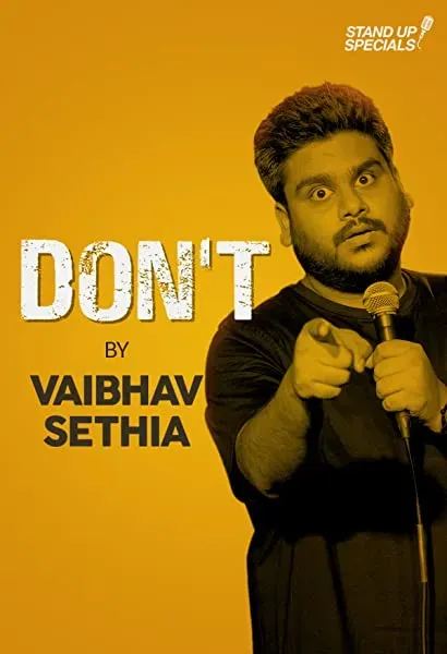 Vaibhav Sethia: Don't