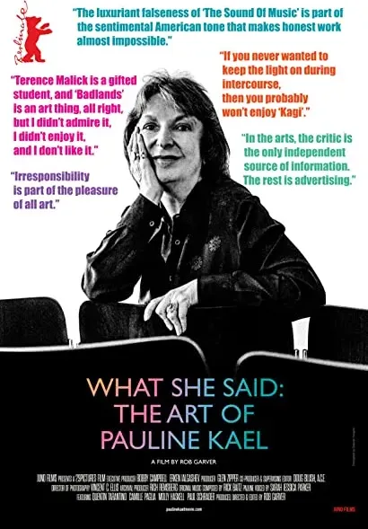 Krytyczka. Sztuka Pauline Kael