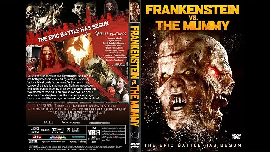 Frankenstein vs. the Mummy online