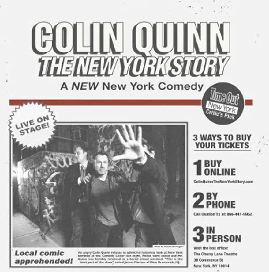 Colin Quinn: The New York Story online