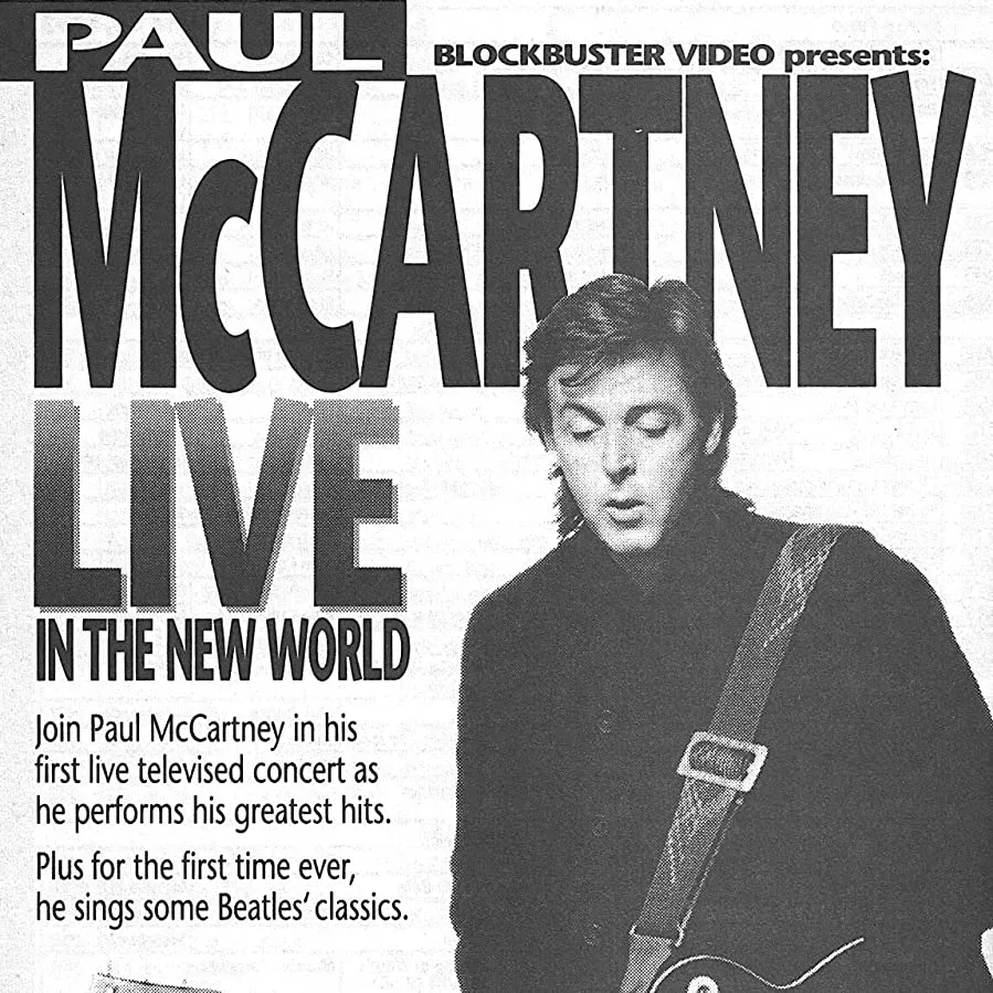 Paul McCartney Live in the New World online