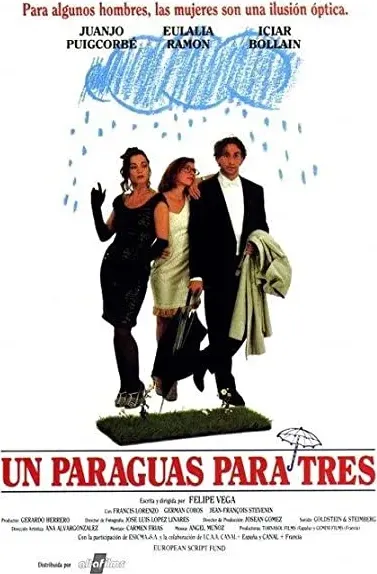 Un paraguas para tres