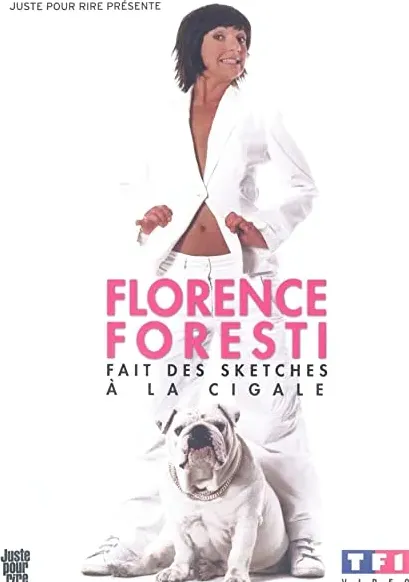 Florence Foresti fait des sketches à la Cigale
