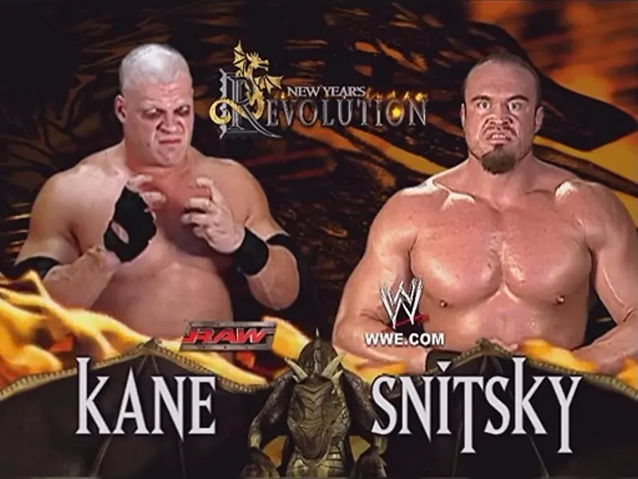 WWE New Year's Revolution online