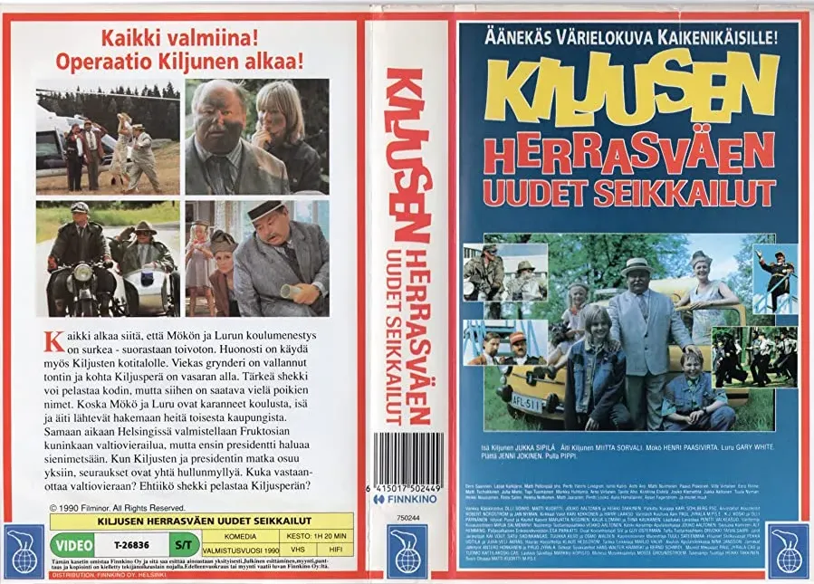 Kiljusen herrasväen uudet seikkailut online