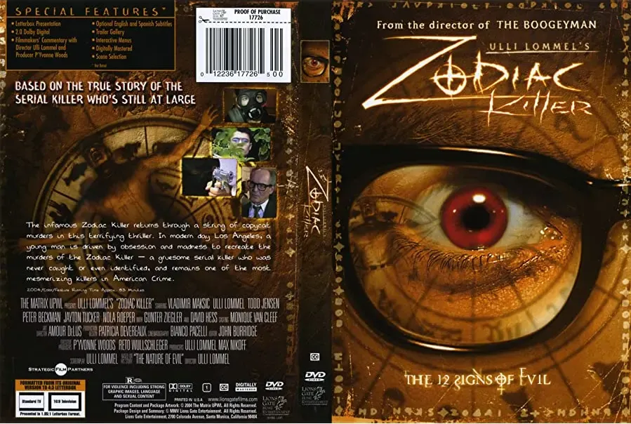 Ulli Lommel's Zodiac Killer online