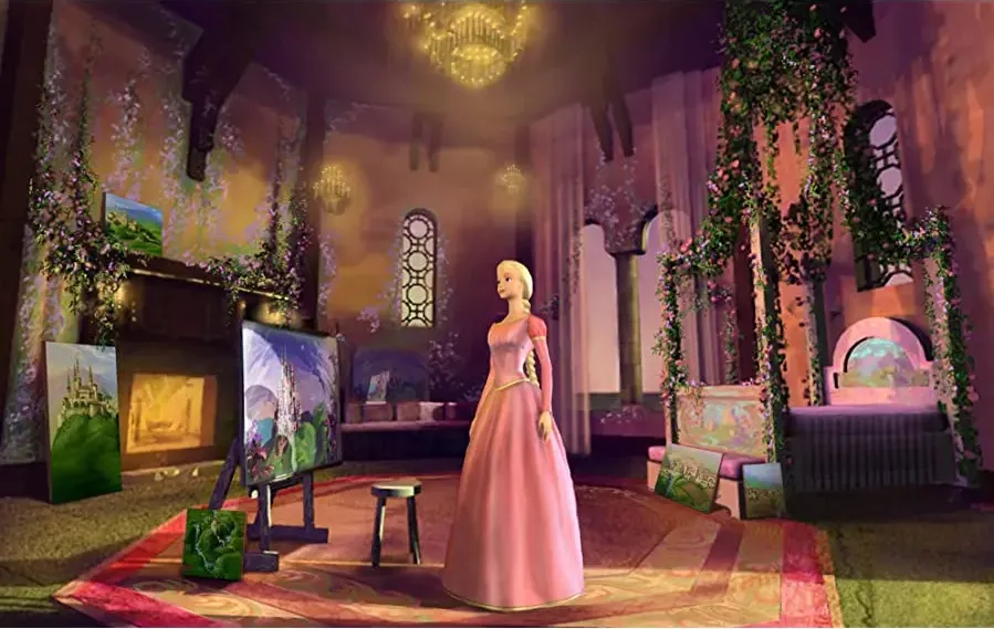 Barbie jako Roszpunka online